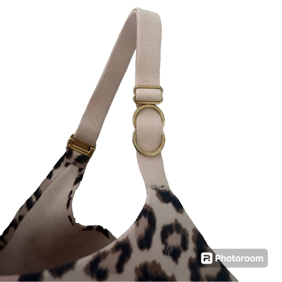 Victoria’s Secret Incredible Lined Demi Leopard Print Bra Size 38D - Picture 5 of 7